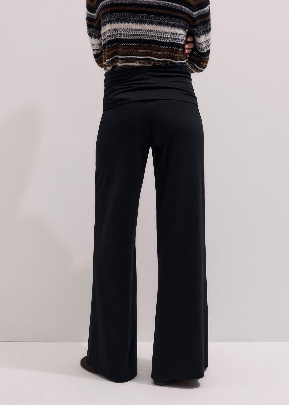 Black Icon Palazzo Pant | ME+EM