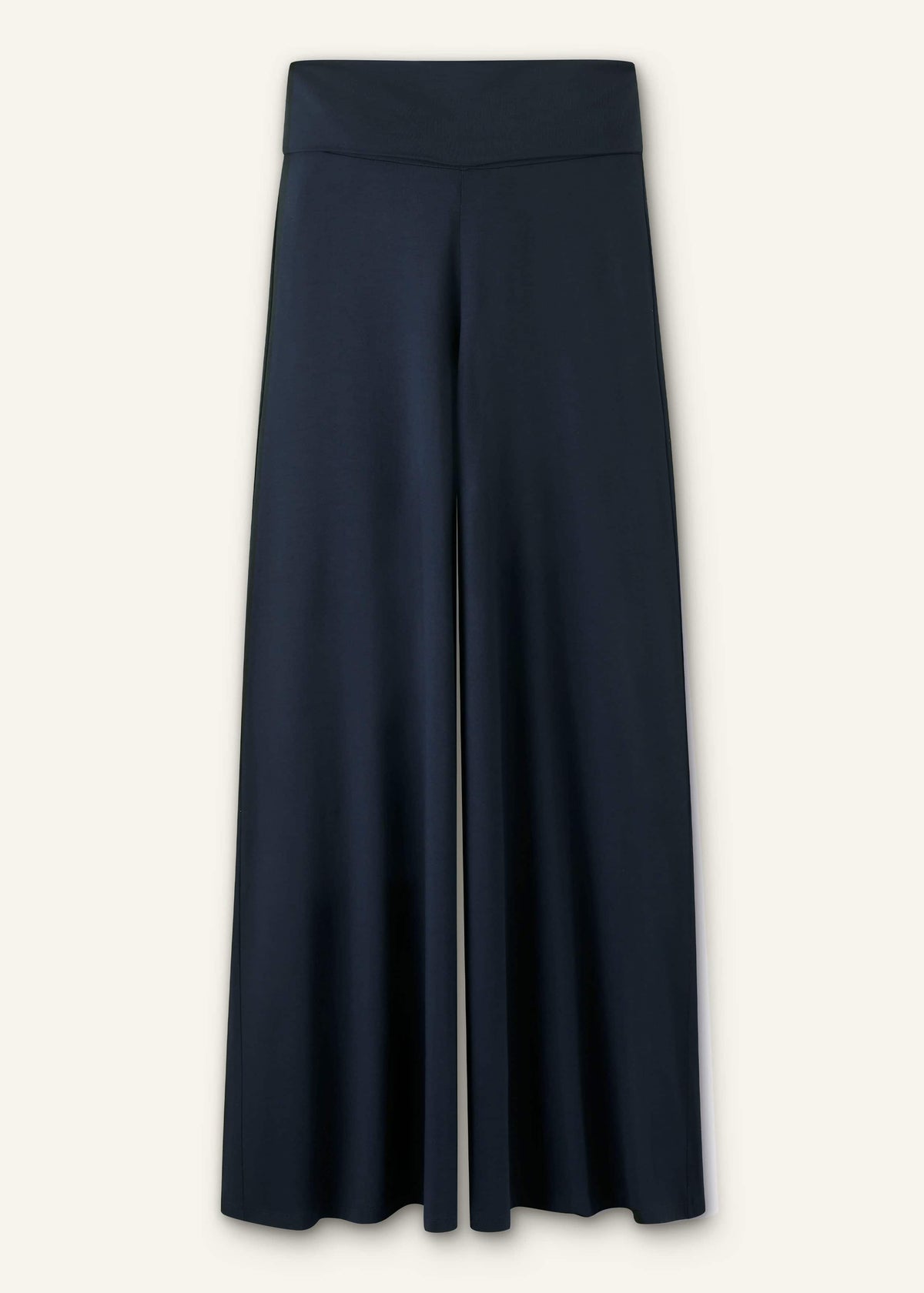 Navy Super Wide Palazzo Pant | ME+EM