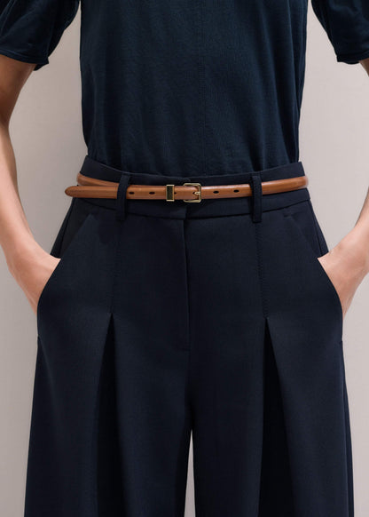 Navy Ultimate Very Wide-Leg Pant | ME+EM
