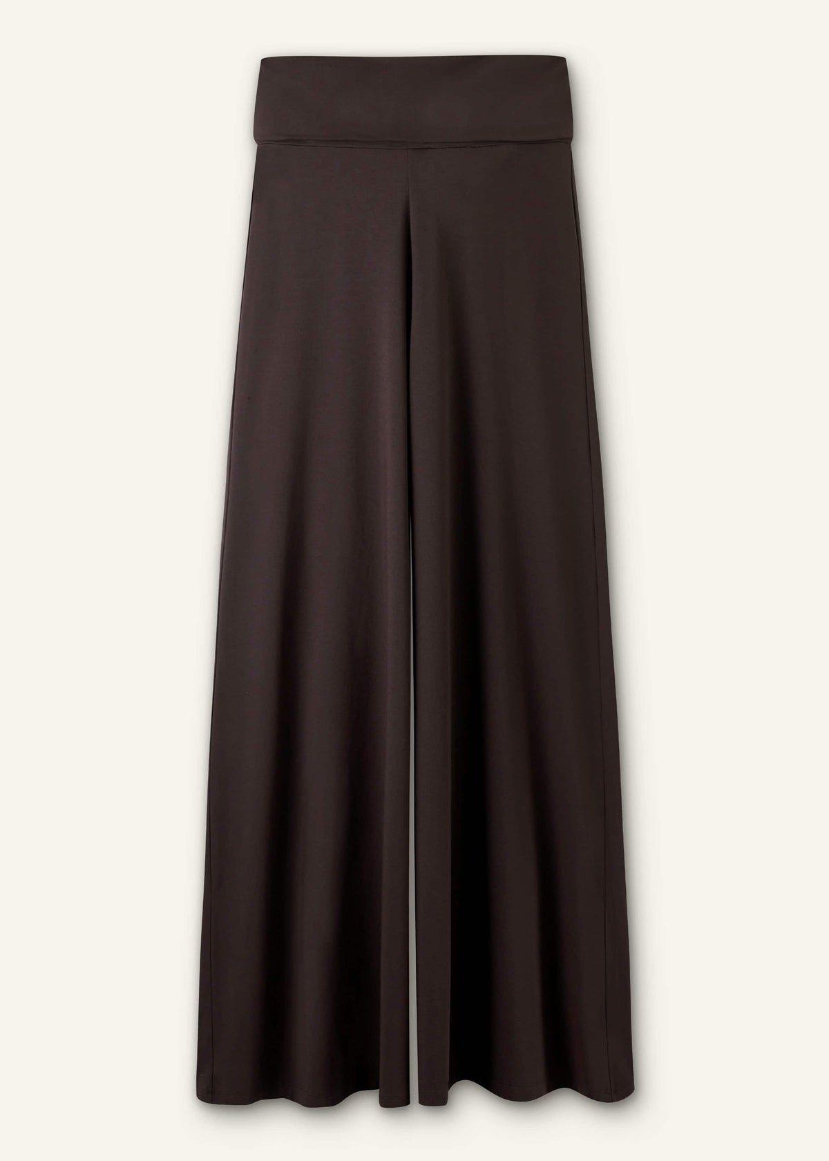 Brown Super Wide Palazzo Pant | ME+EM