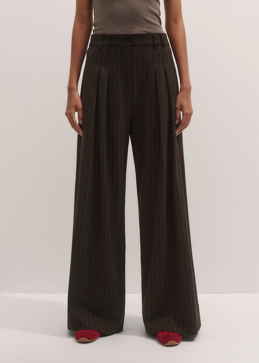 Brown Wide-Leg Pant | ME+EM