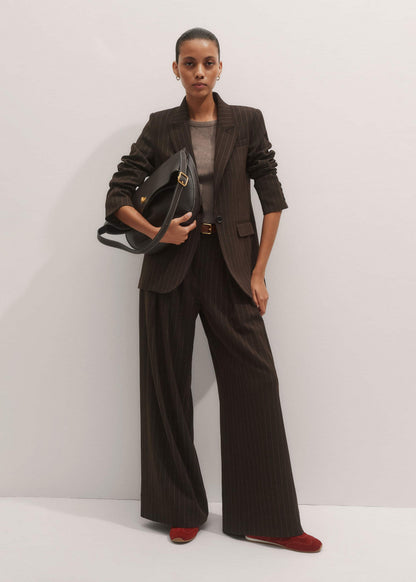 Brown Wide-Leg Pant | ME+EM