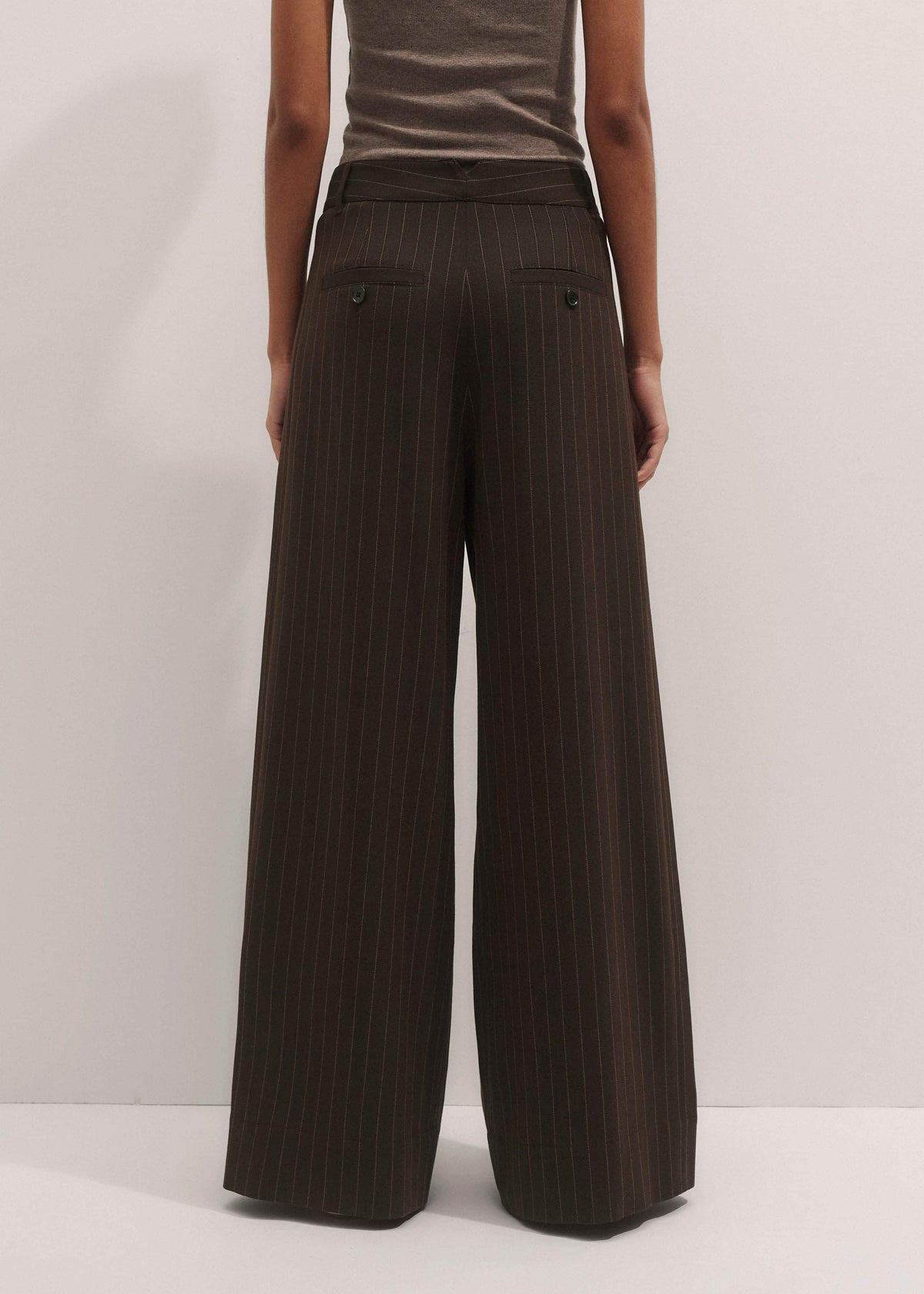 Brown Wide-Leg Pant | ME+EM