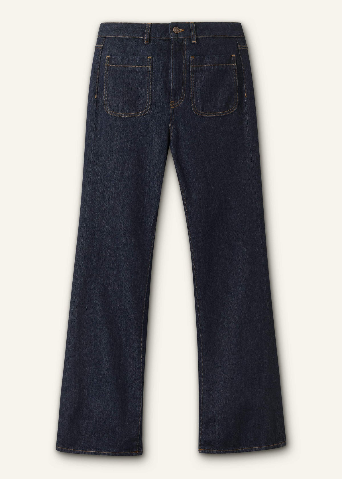 Blue Subtle Flare Jean | ME+EM