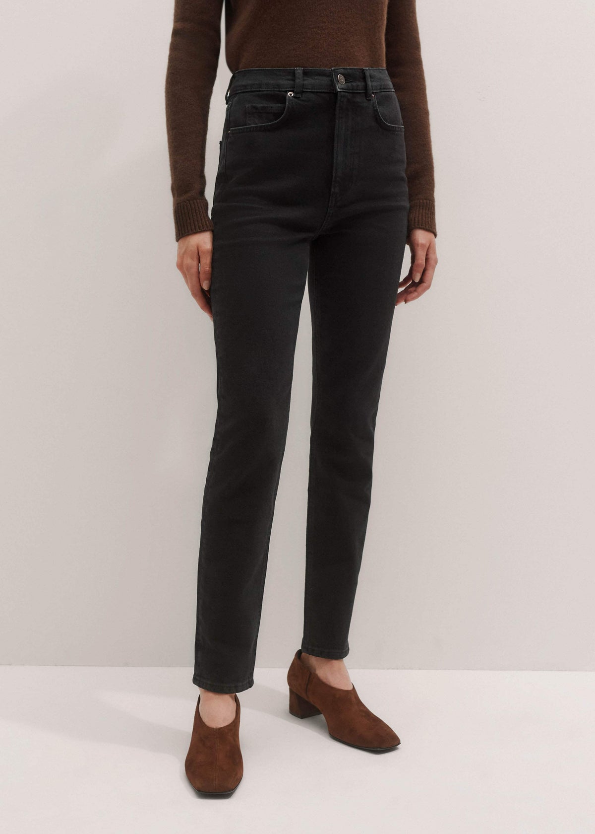 Black Boot Ready Skinny Jean | ME+EM