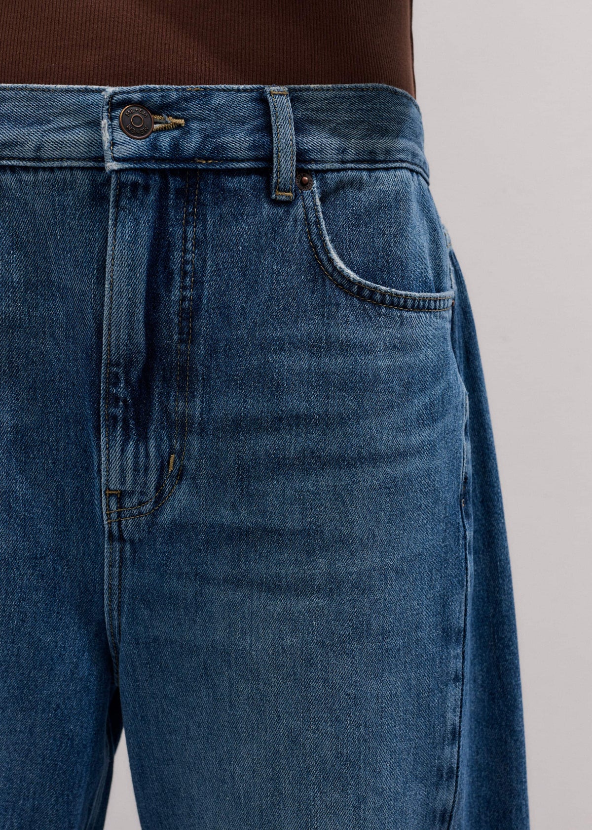 Blue Engineered Barrel Jean | ME+EM
