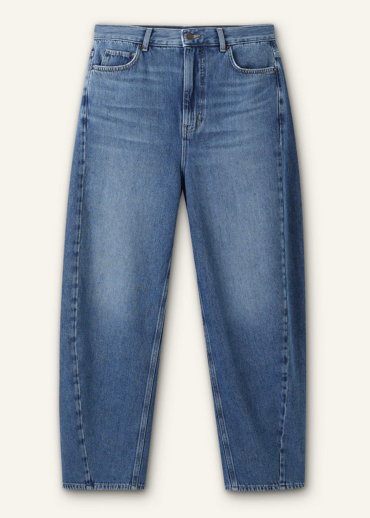 Blue Engineered Barrel Jean | ME+EM
