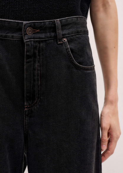 Black Every-Wear Baggy Jean | ME+EM