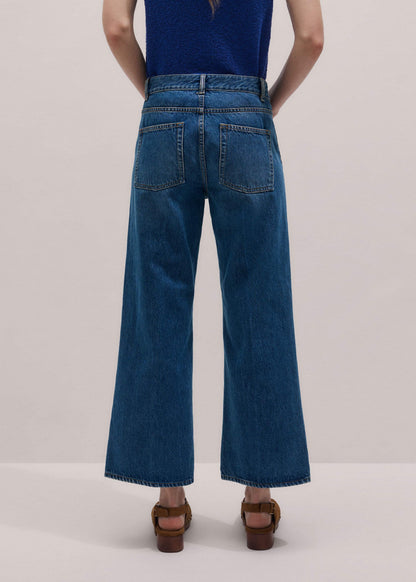 Blue Leg Elongator Crop Jean | ME+EM