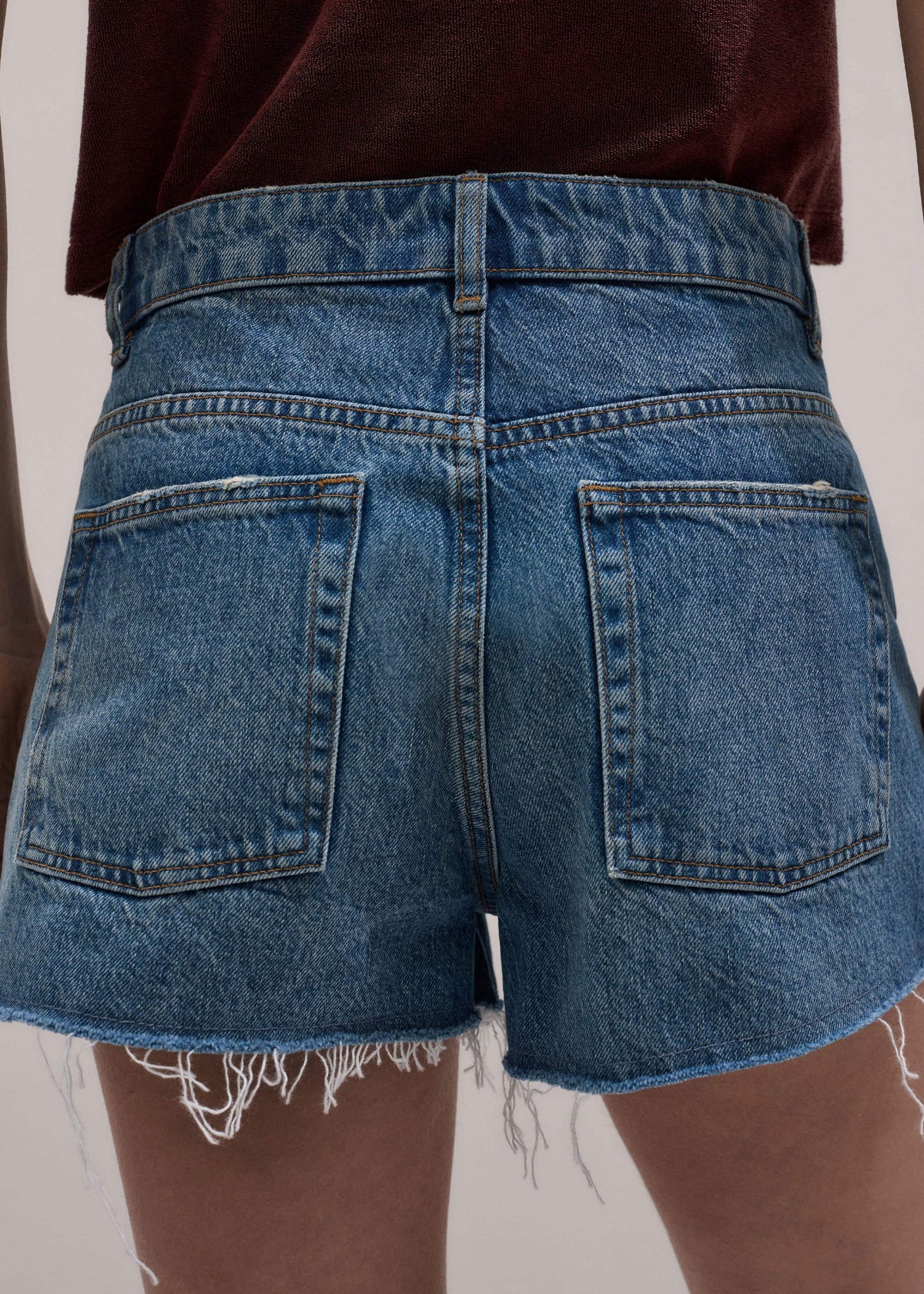 Blue Classic Cut Off Short | ME+EM