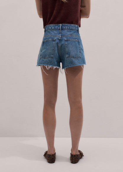 Blue Classic Cut Off Short | ME+EM