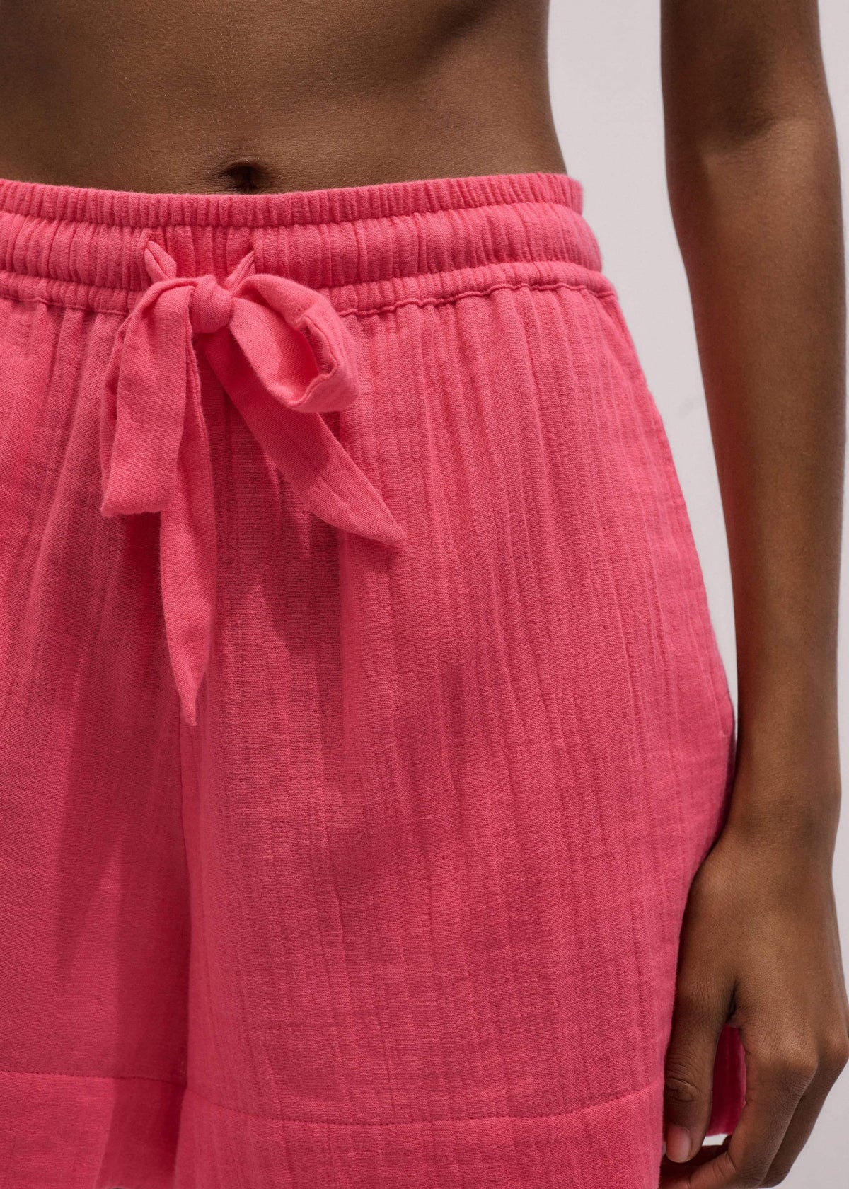 Pink Cheesecloth Summer Short | ME+EM