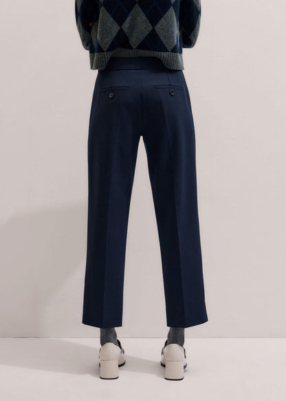 Navy Slim Crop Forever Pant | Pants | ME+EM