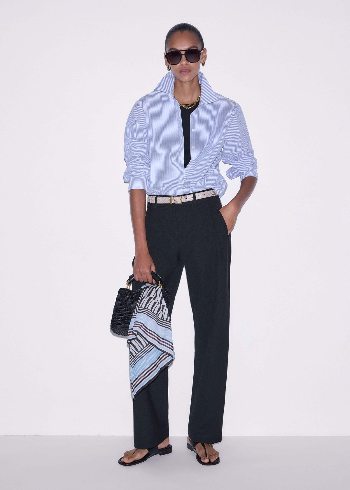 Black Clever Tapered Pant | ME+EM