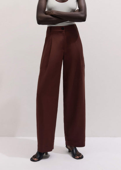 Cinnamon Brown Extreme Taper Pant | ME+EM