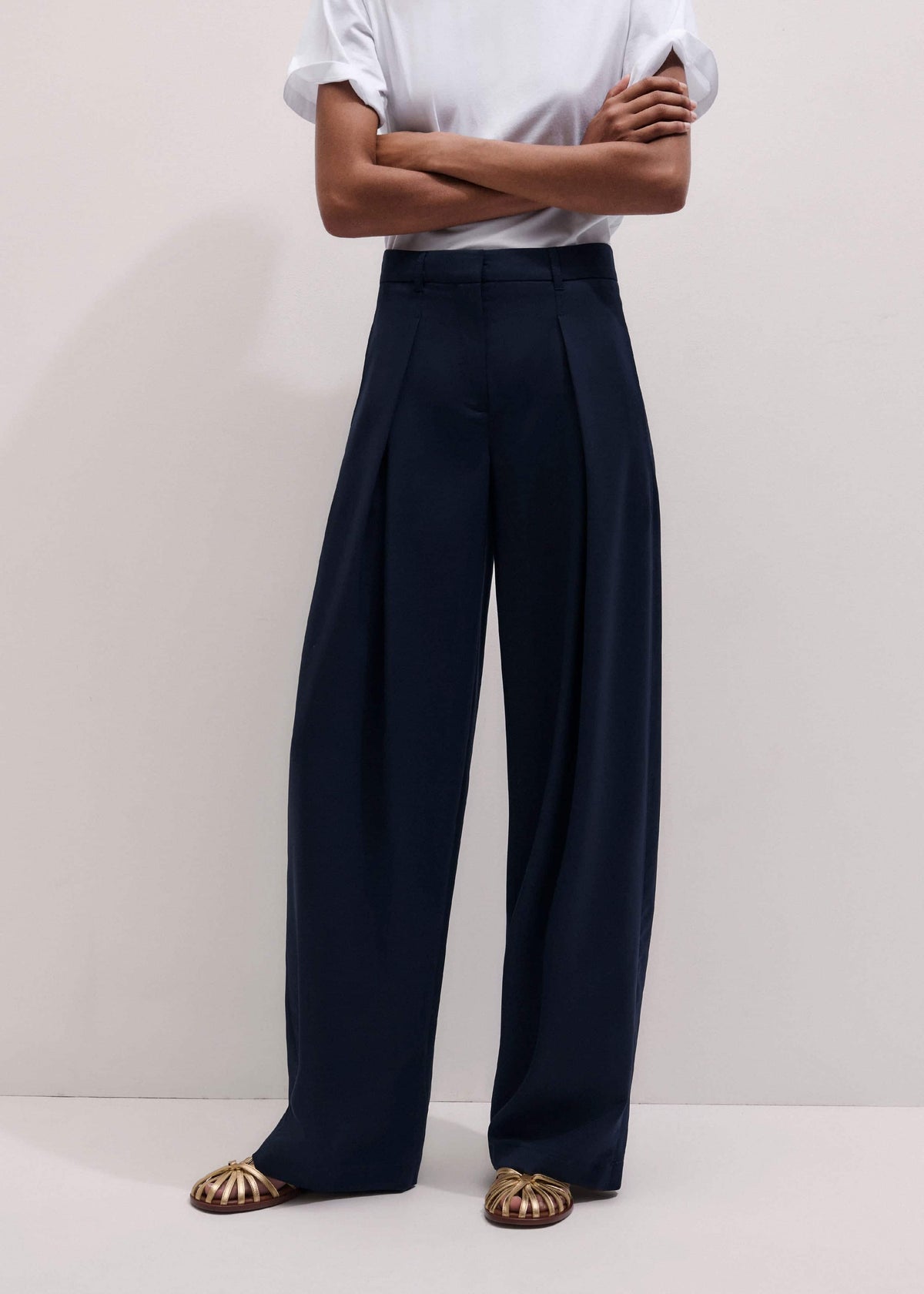 Navy Extreme Taper Pant | ME+EM