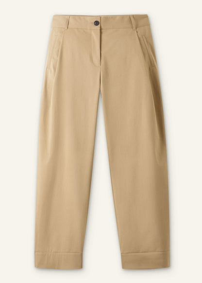Brown Clever Tapered Chino | ME+EM