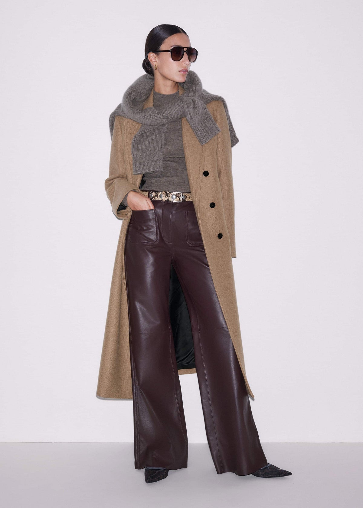 Red Boot Cut Pant | ME+EM