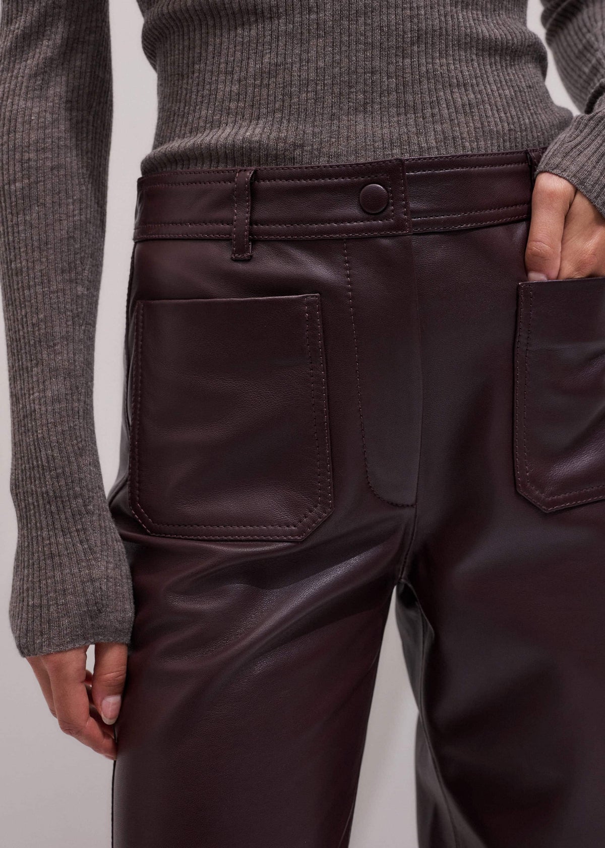 Red Boot Cut Pant | ME+EM