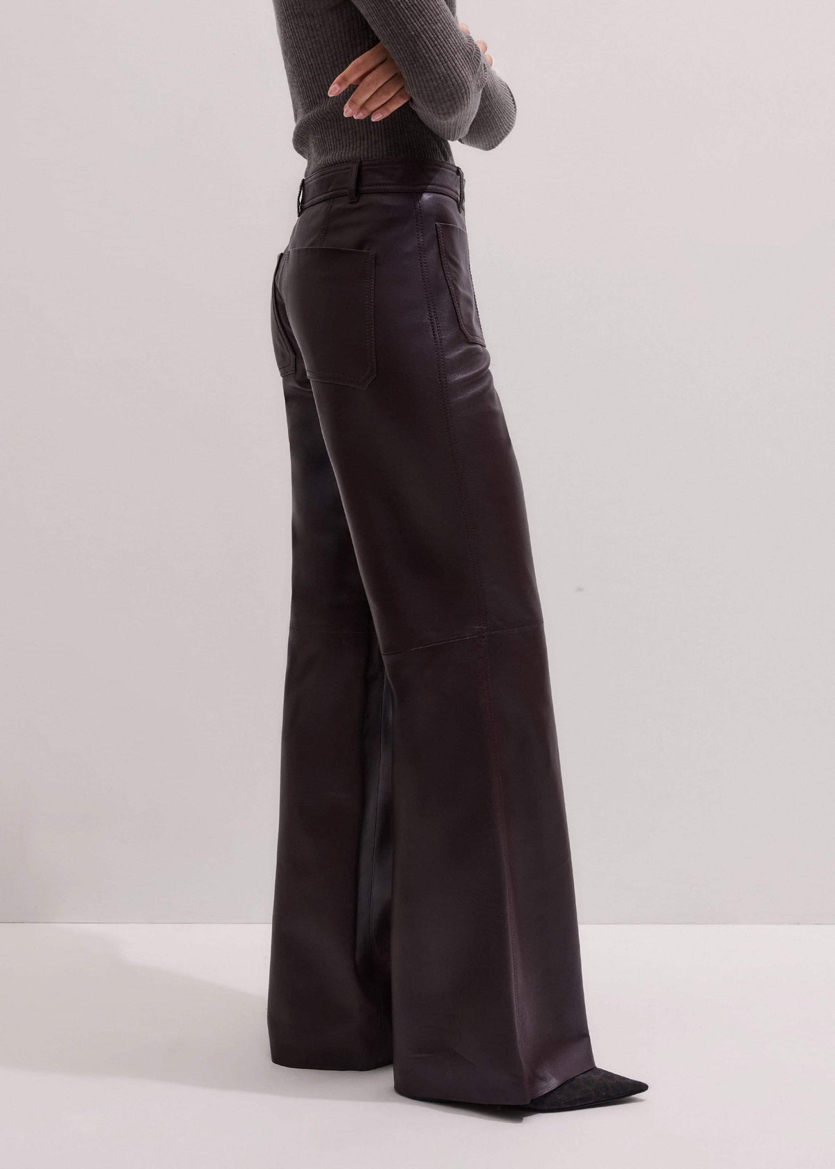Red Boot Cut Pant | ME+EM