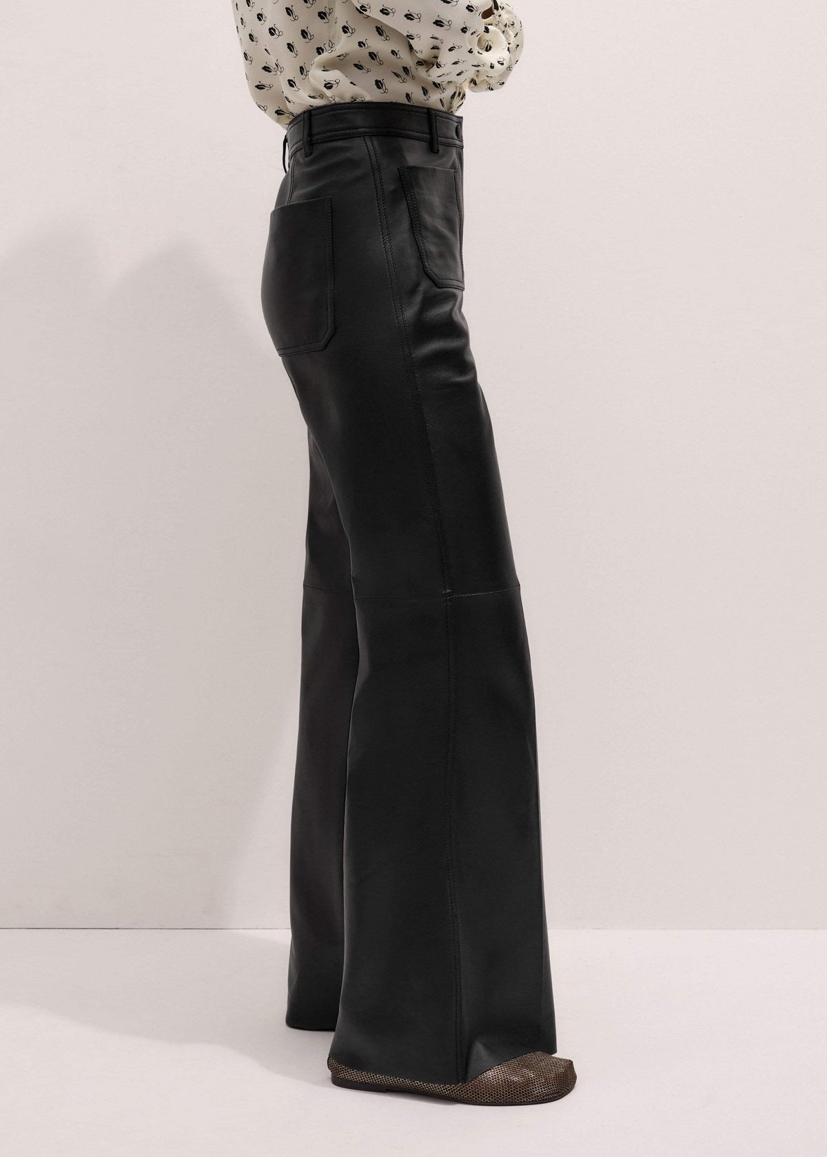 Black Boot Cut Pant | ME+EM