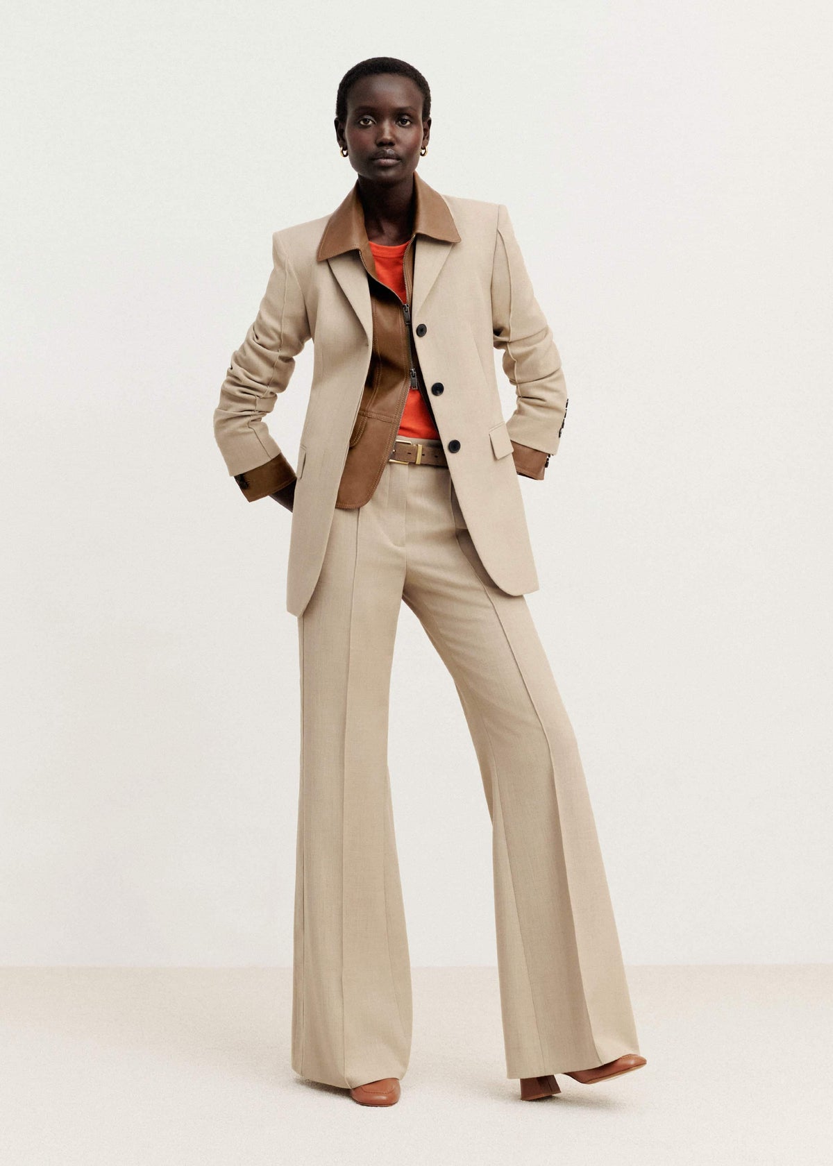 Sand Tailored Leg Elongator Pant | ME+EM