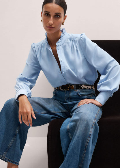 Blue Winter Blouse | ME+EM