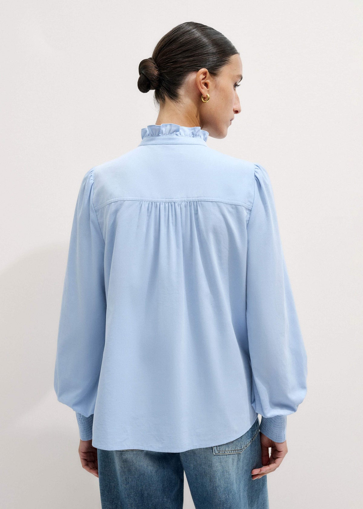 Blue Winter Blouse | ME+EM