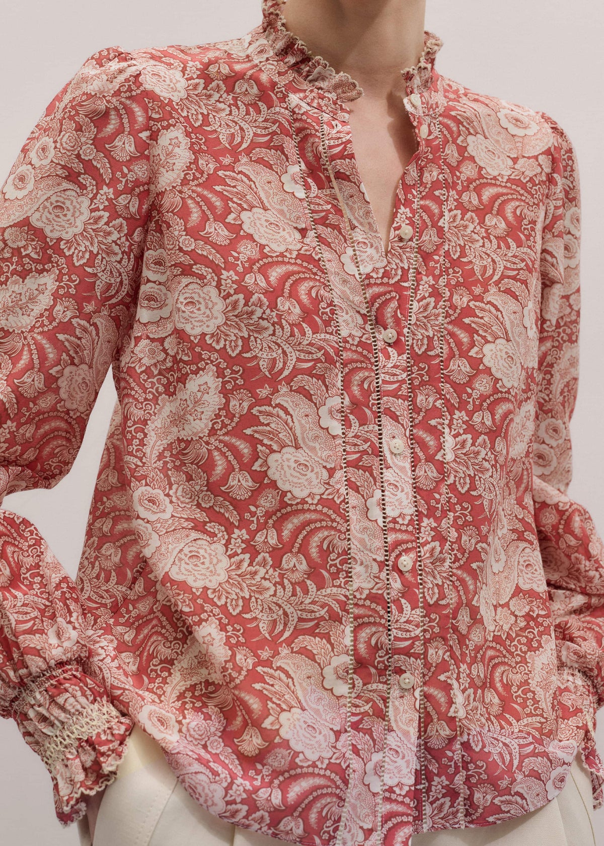 Pink Relaxed Blouse | ME+EM