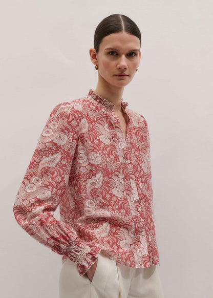 Pink Relaxed Blouse | ME+EM