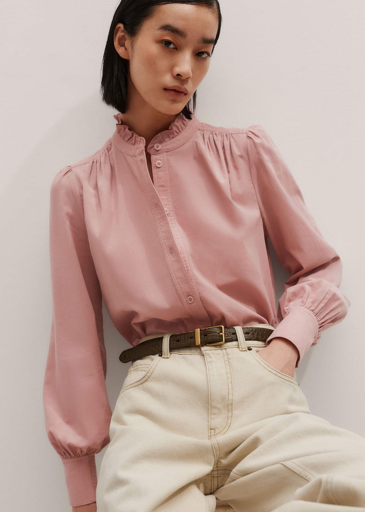 Pink Winter Blouse | ME+EM