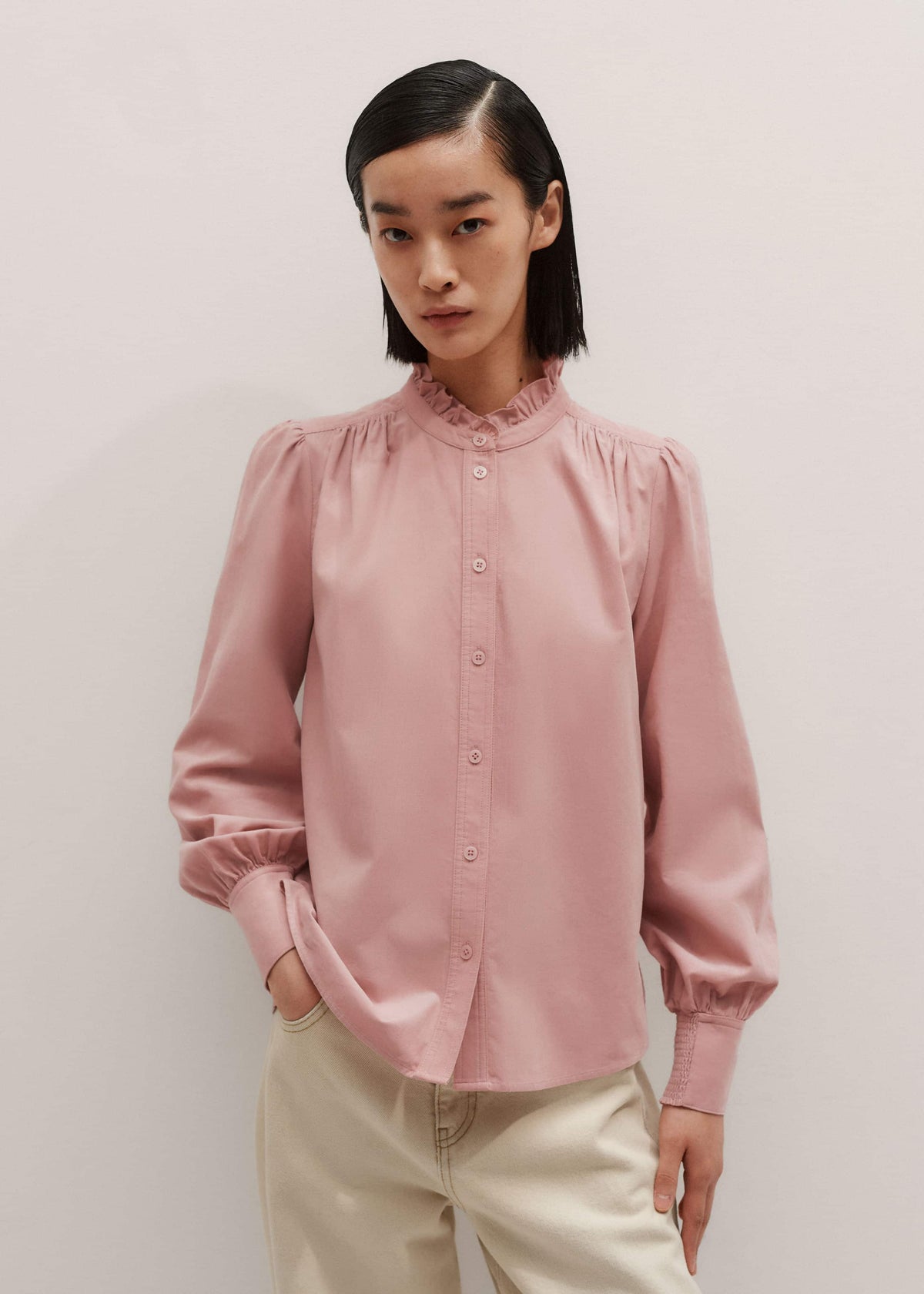 Pink Winter Blouse | ME+EM