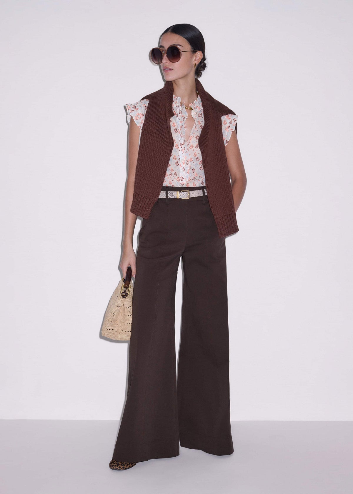 Cream Cap Sleeve Straight Top | ME+EM