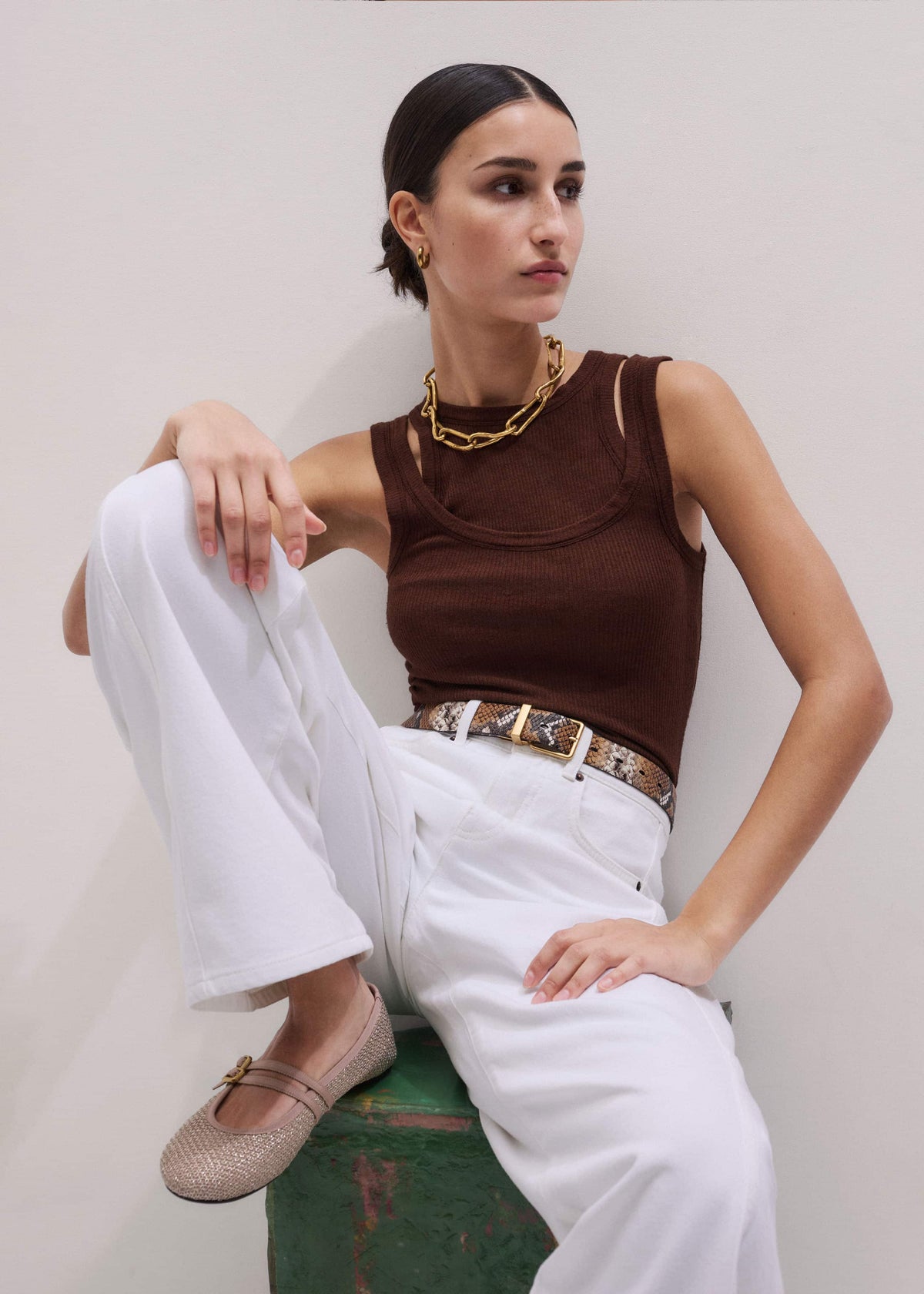 Cinnamon Brown 2-In-1 Vest | ME+EM
