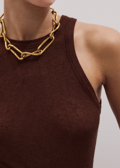 Cinnamon Brown 2-In-1 Vest | ME+EM