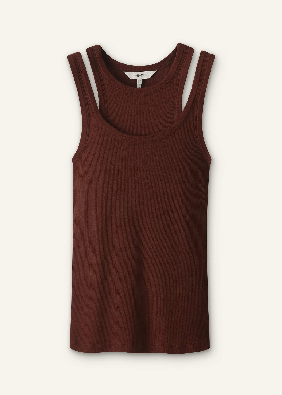 Cinnamon Brown 2-In-1 Vest | ME+EM
