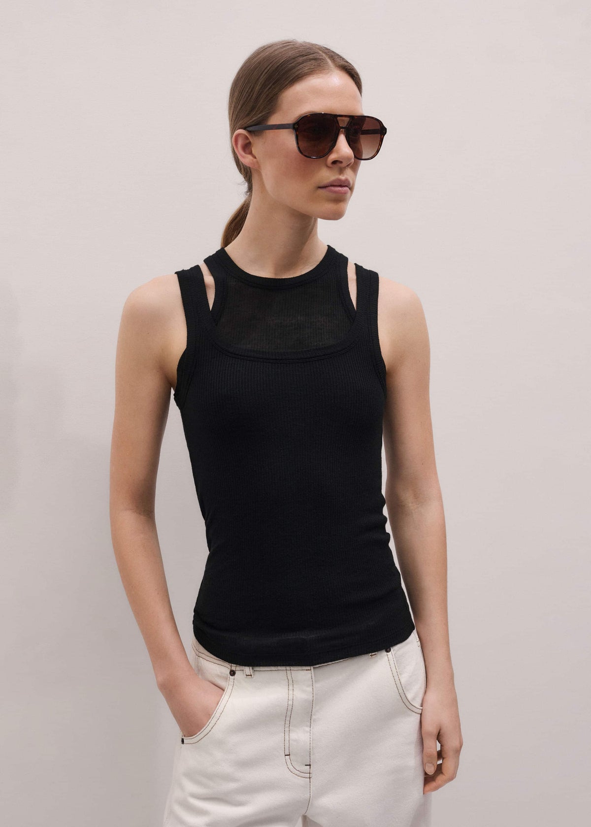 Black 2-in-1 Vest | ME+EM