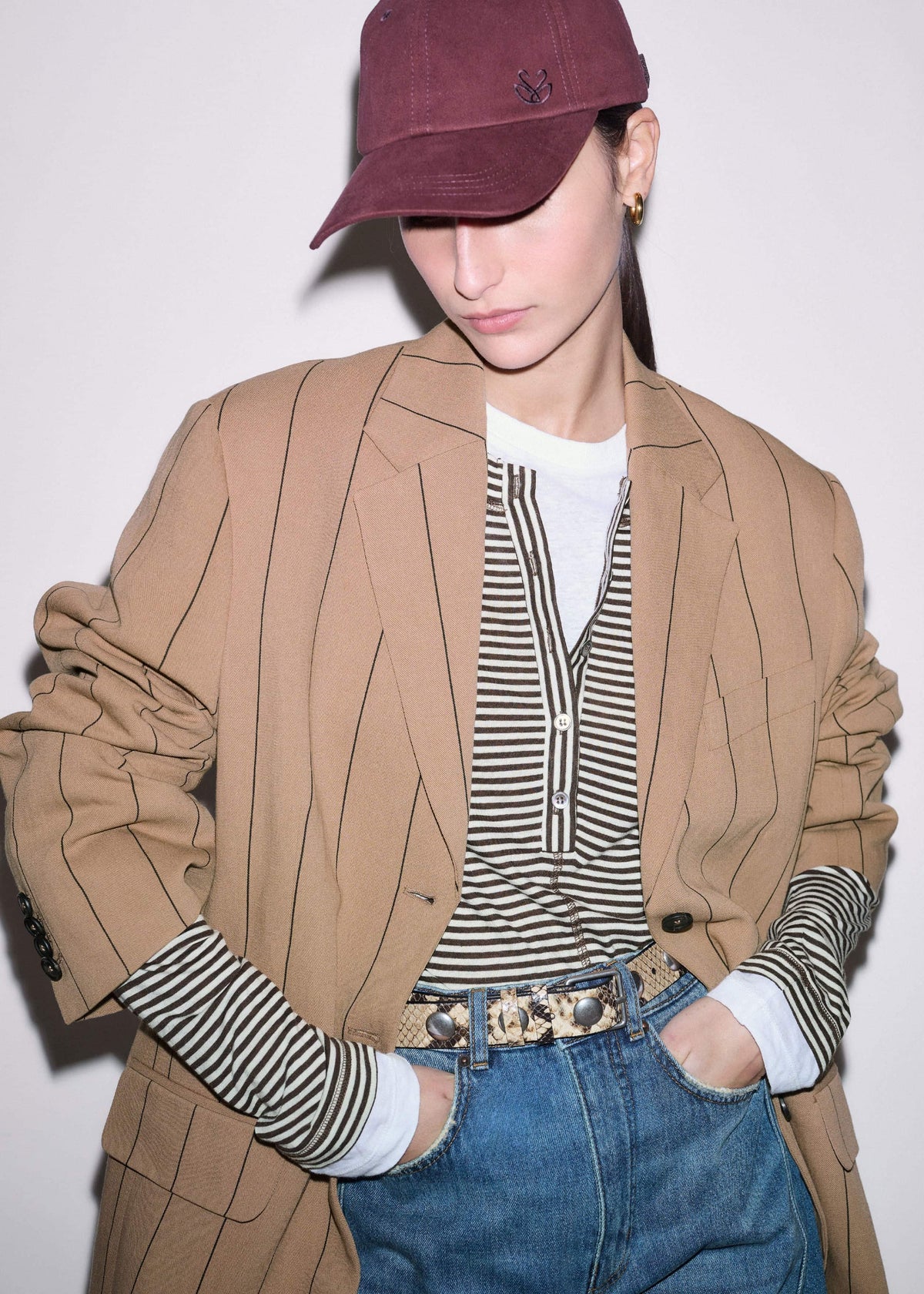 Brown Double Layer Top | ME+EM