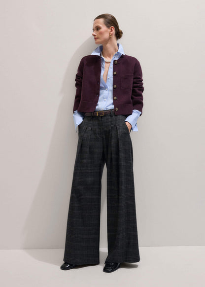 Blue Cotton Stripe Shirt | ME+EM