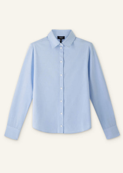 Blue Travel Layering Shirt | ME+EM