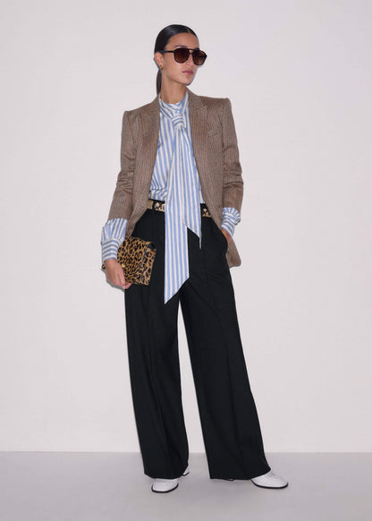 Blue Soft Stripe Shirt + Neck Tie | ME+EM