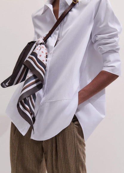 White Clever Oversized Shirt | ME+EM
