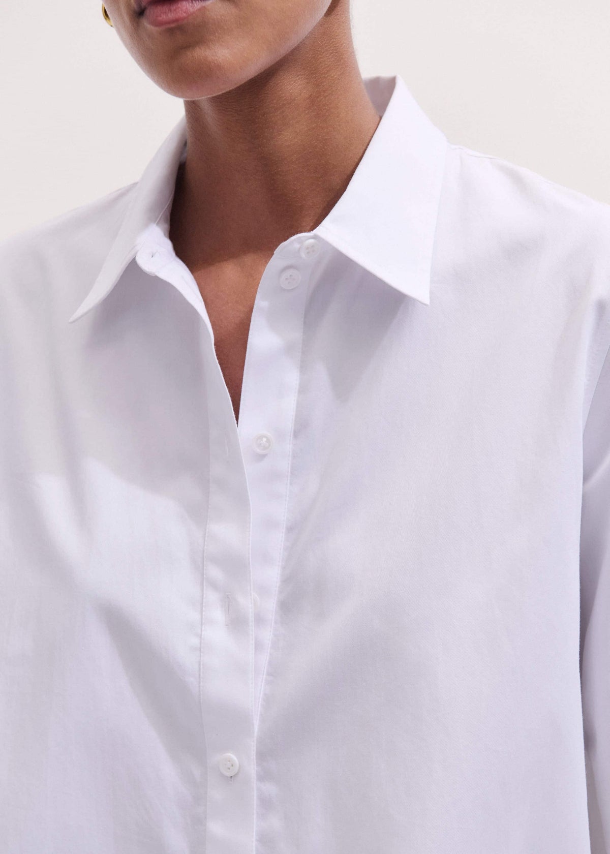 White Clever Oversized Shirt | ME+EM