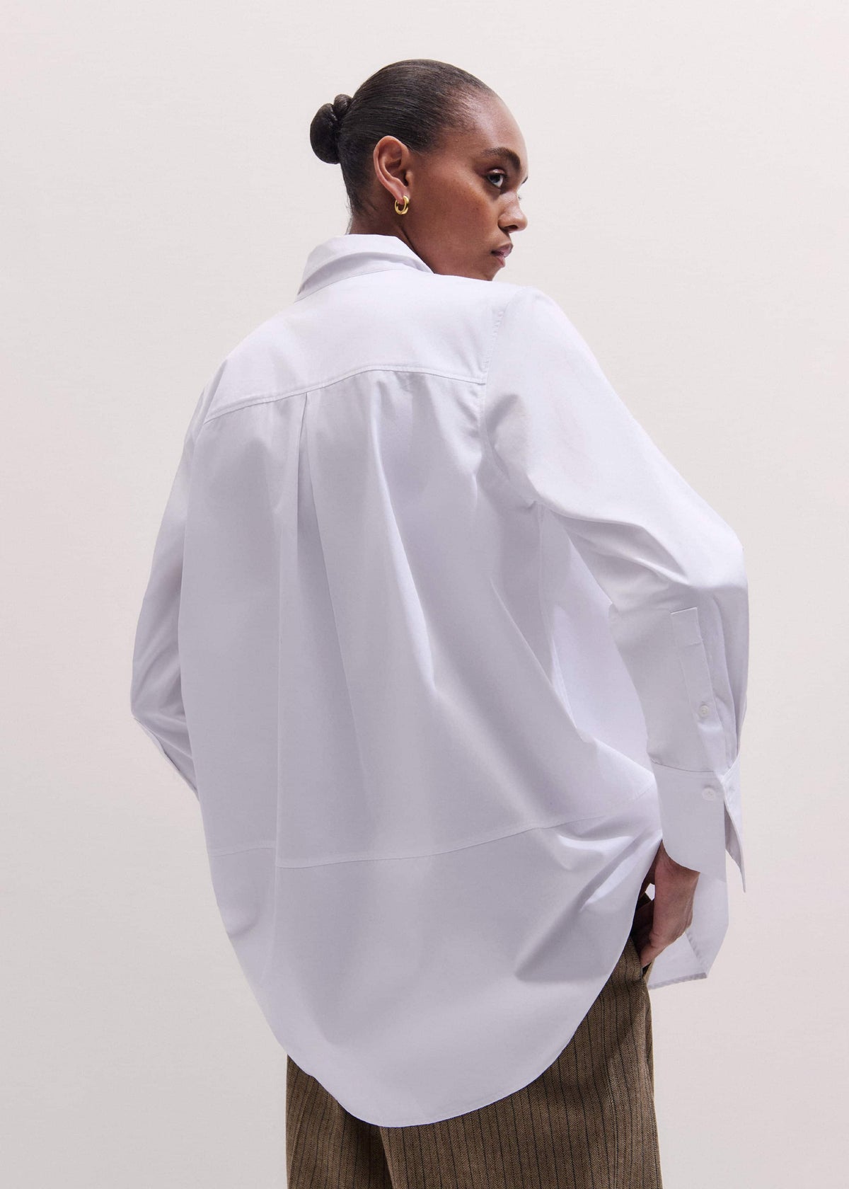 White Clever Oversized Shirt | ME+EM