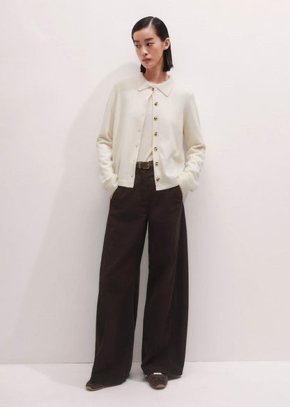 Cream Perfect Basic Top | ME+EM