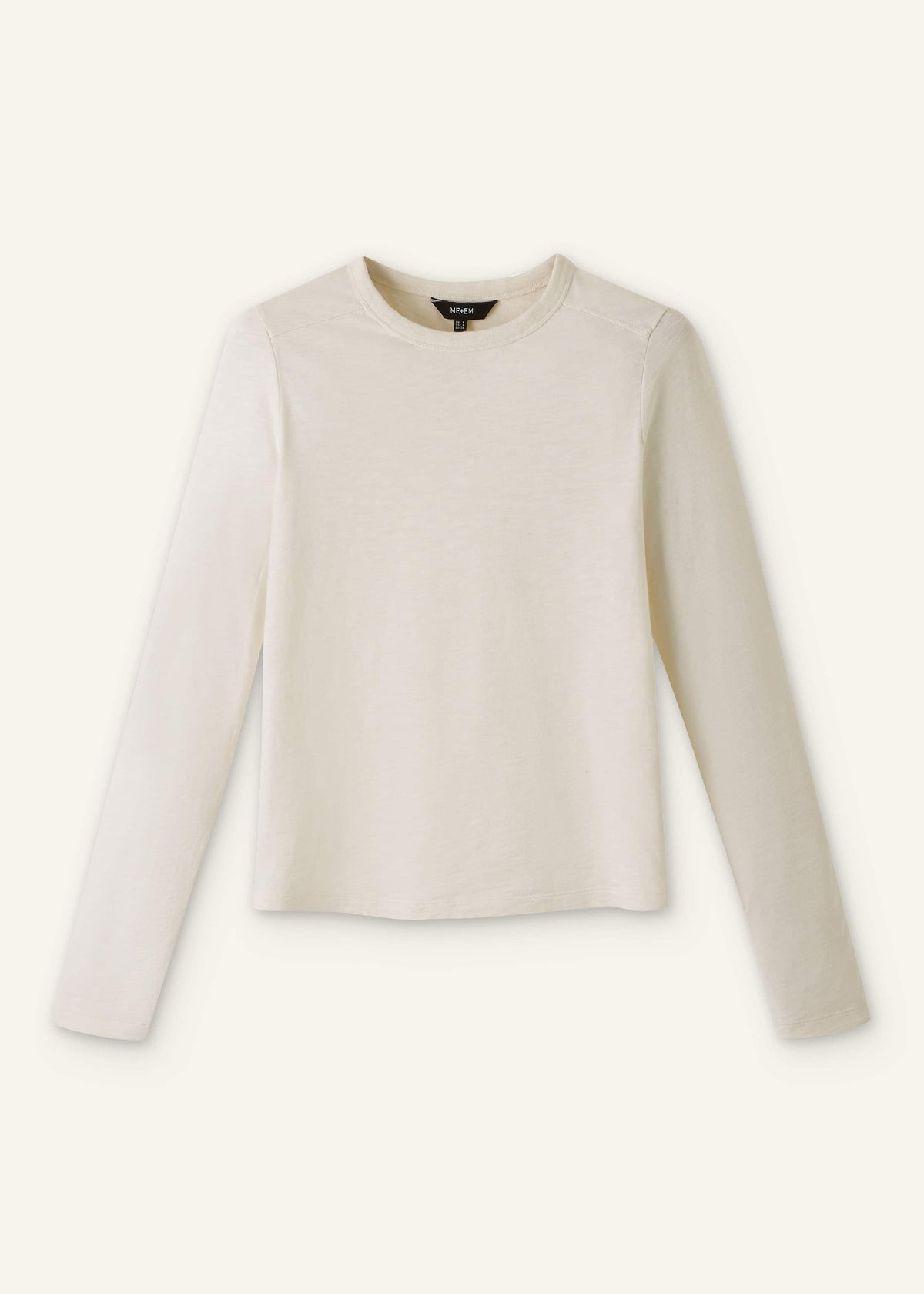 Cream Warm Touch Top | ME+EM
