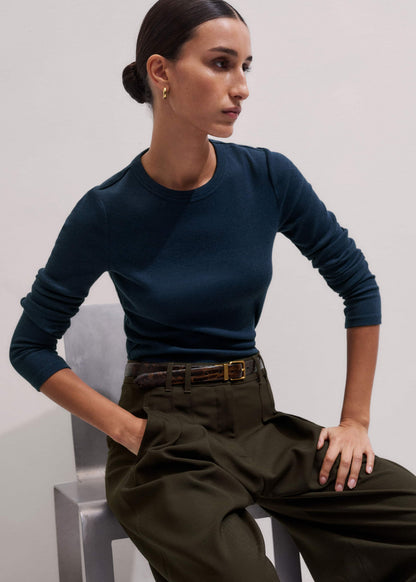 Navy Perfect Basic Top | ME+EM