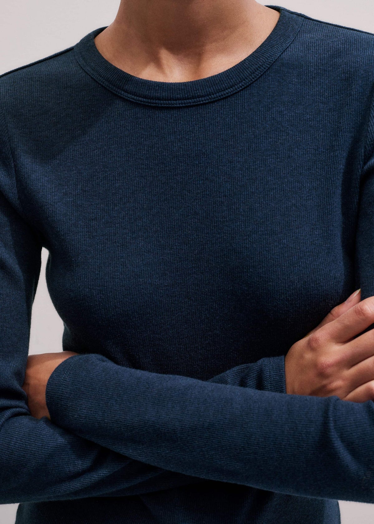 Navy Perfect Basic Top | ME+EM