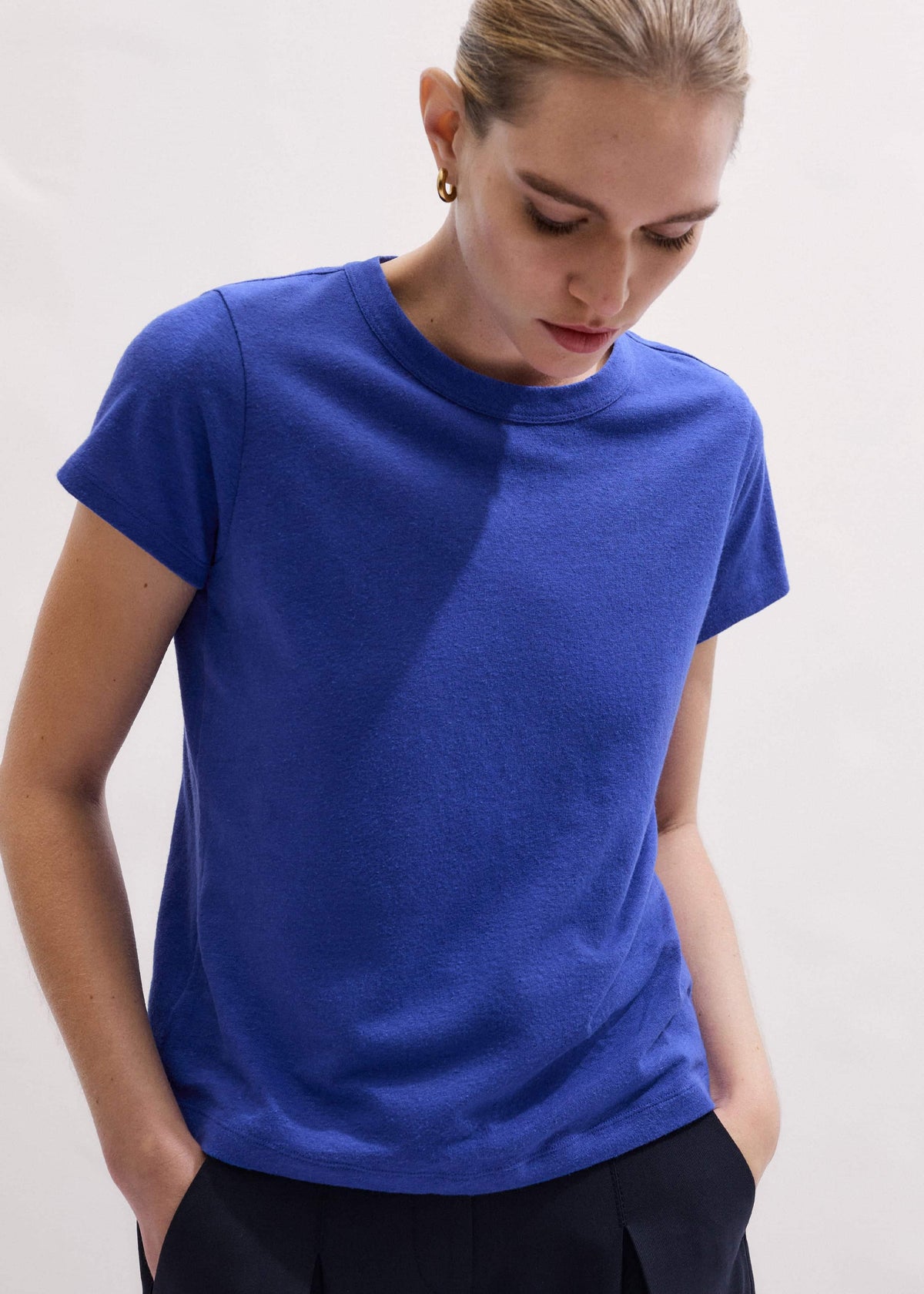 Blue Soft Washed Tee | ME+EM
