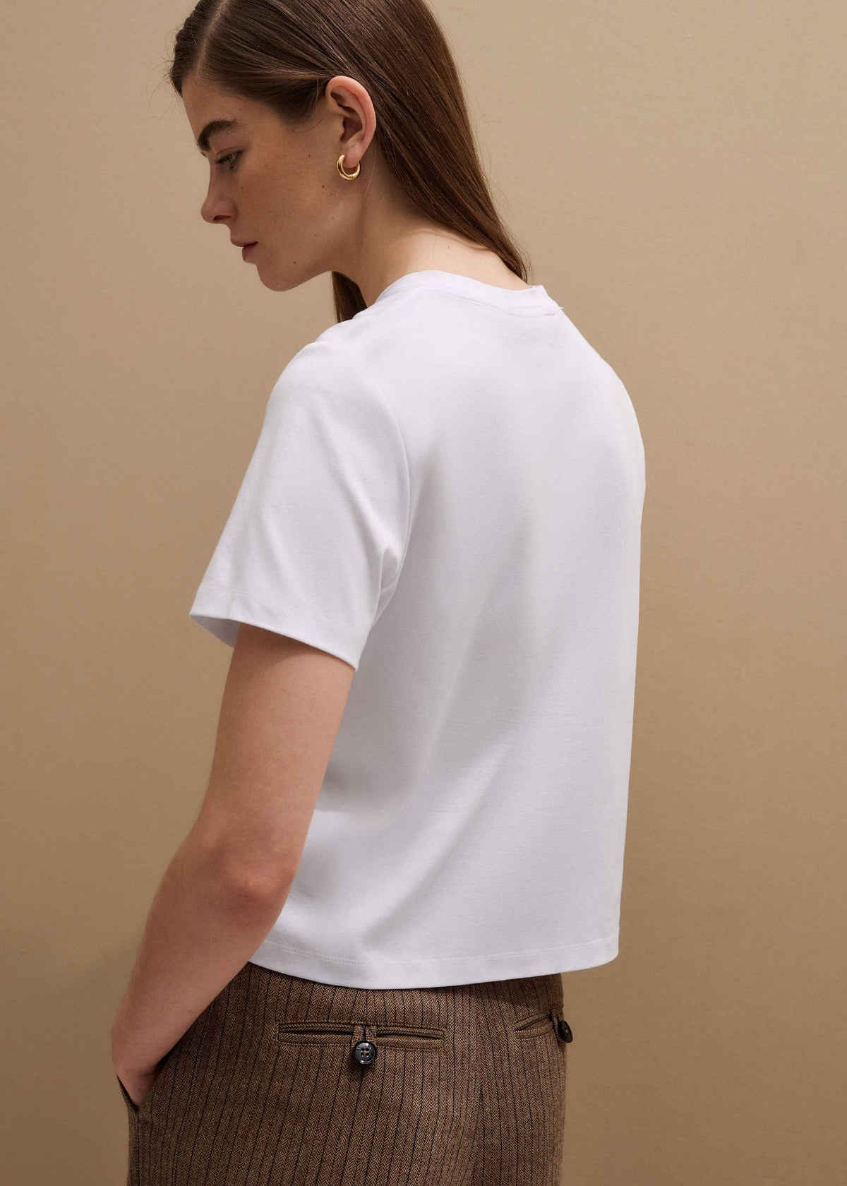 White Under Suit Tailoring Tee | ME+EM